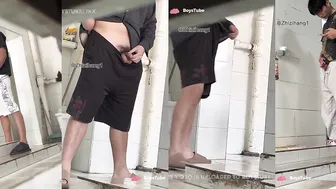 College student caught pissing 21