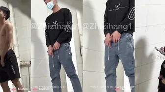 College student caught pissing 25