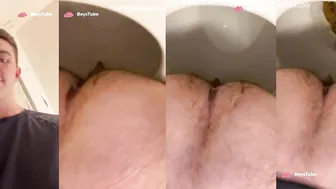 Hot Canadian twink poops 7