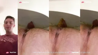 Hot Canadian twink poops 15