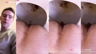 Hot Canadian twink poops 18