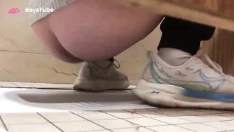 Chinese squat toilet spy