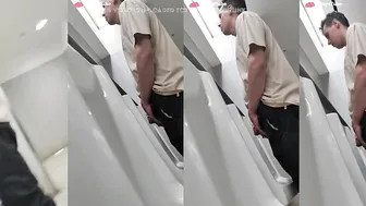Men pissing spy