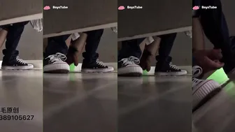 Chinese college student wanks in dorm toilet 24