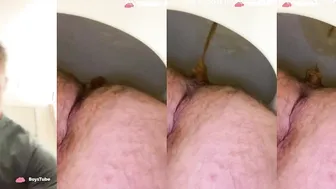 Hot Canadian twink poops 20