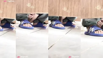 Chinese college student caught wanking in dorm toilet 24