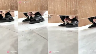 Chinese college student caught wanking in dorm toilet 25