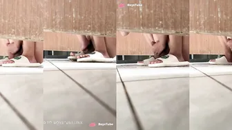 Chinese college student caught wanking in dorm toilet 31