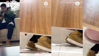 Chinese squat toilet shitting 14