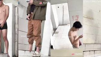 College student caught pissing 34