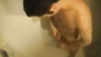 Spy showering 2