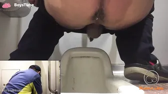 JP Toilet Spy Shitting 5