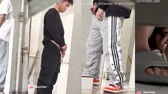 College student caught pissing 10