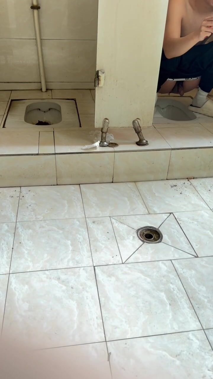Chinese doorless squat toilet 3