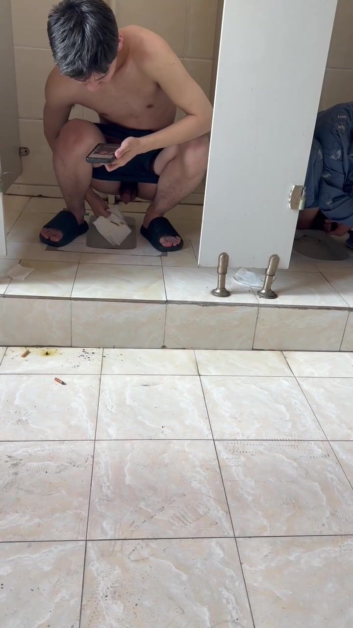 Chinese doorless squat toilet 15