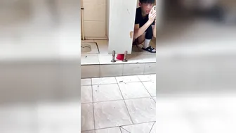 Chinese doorless squat toilet 23