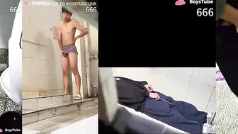 College student caught pissing 15