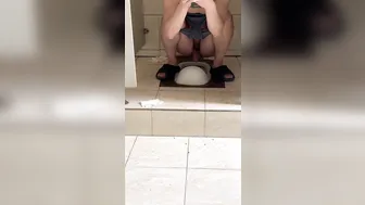 Chinese doorless squat toilet 34