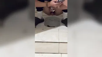 Chinese doorless squat toilet 43