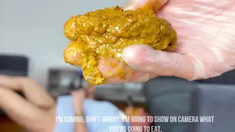 Shit n puke on the faggot