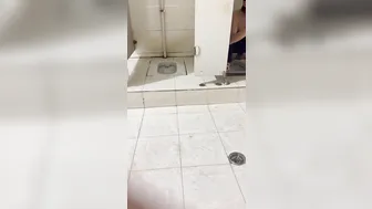 Chinese doorless squat toilet 89