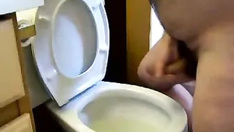 Toilet Shit And Cum