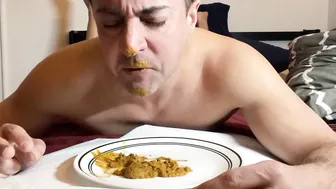Poop and eat