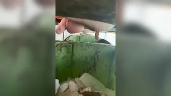 Festival Shitter Takes a Sloppy Shit