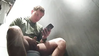 Hot Blonde Wanking