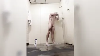 Showering