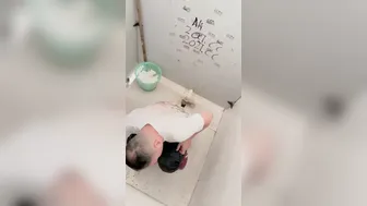 Chinese toilet understall