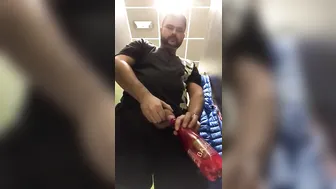 Chubby Guy Pissing