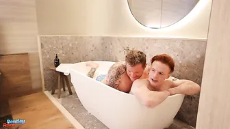 Shooting With Our Fit Mates Beau And Andy In A Bubble Bath