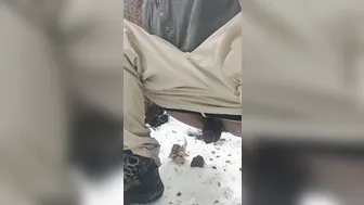 Outdoor shitting