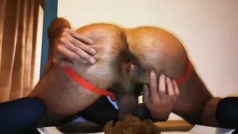 Solo scat poop boy