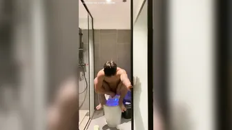 Japan bodybuilder pooping 2