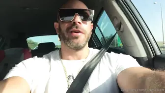 Hot boxing the car with my raunchy farts