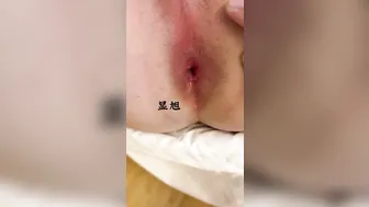 无毛现役小弟弟 休假来找我被舔 超级嫩的菊花 最近射到菊花上面