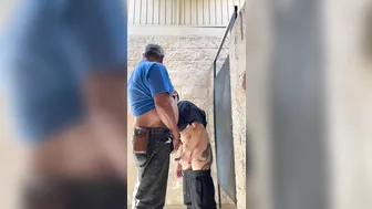 Masculine trucker got seduced by tiny town slut