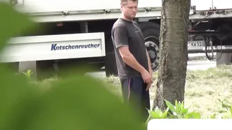 Trucker Pissing