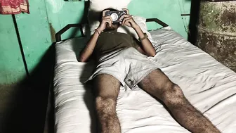 I wonder what he is watching